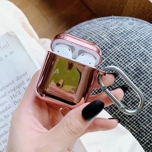 Air Pods Protection case metallic